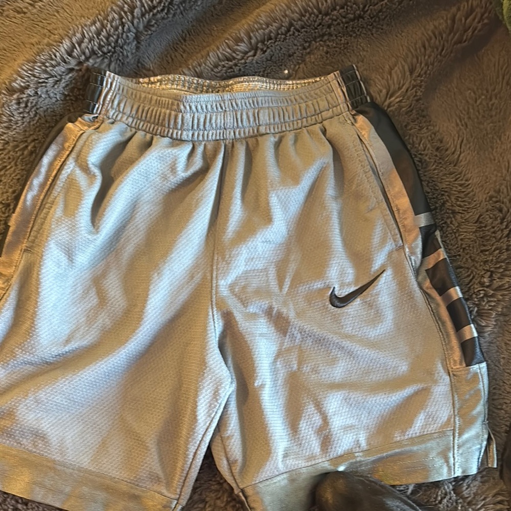 Nike boys dry fit grey shorts two pairs